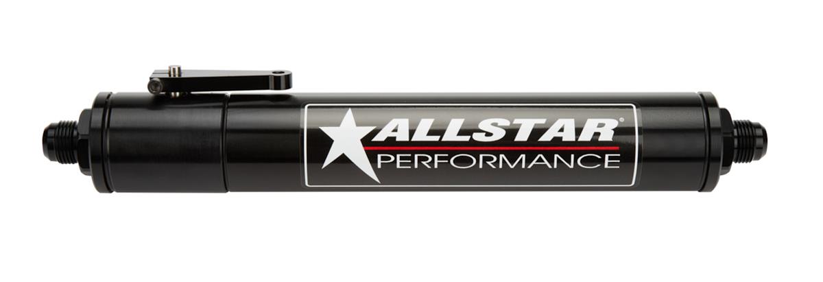 Allstar Performance Fuel Filter with Shut-Off Valves ALL40198