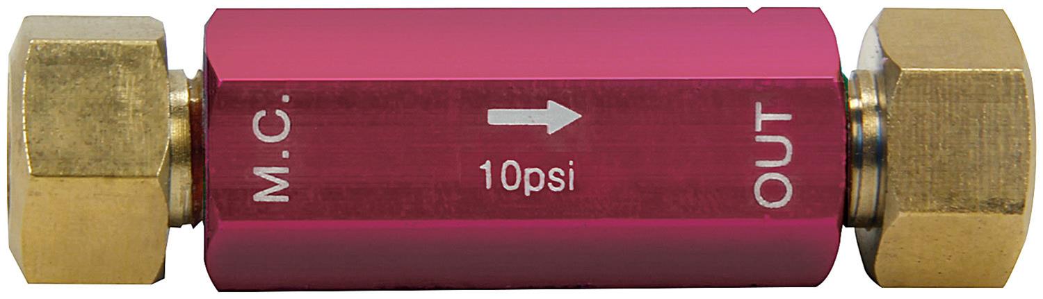 Allstar Performance Residual Check Valves ALL41049