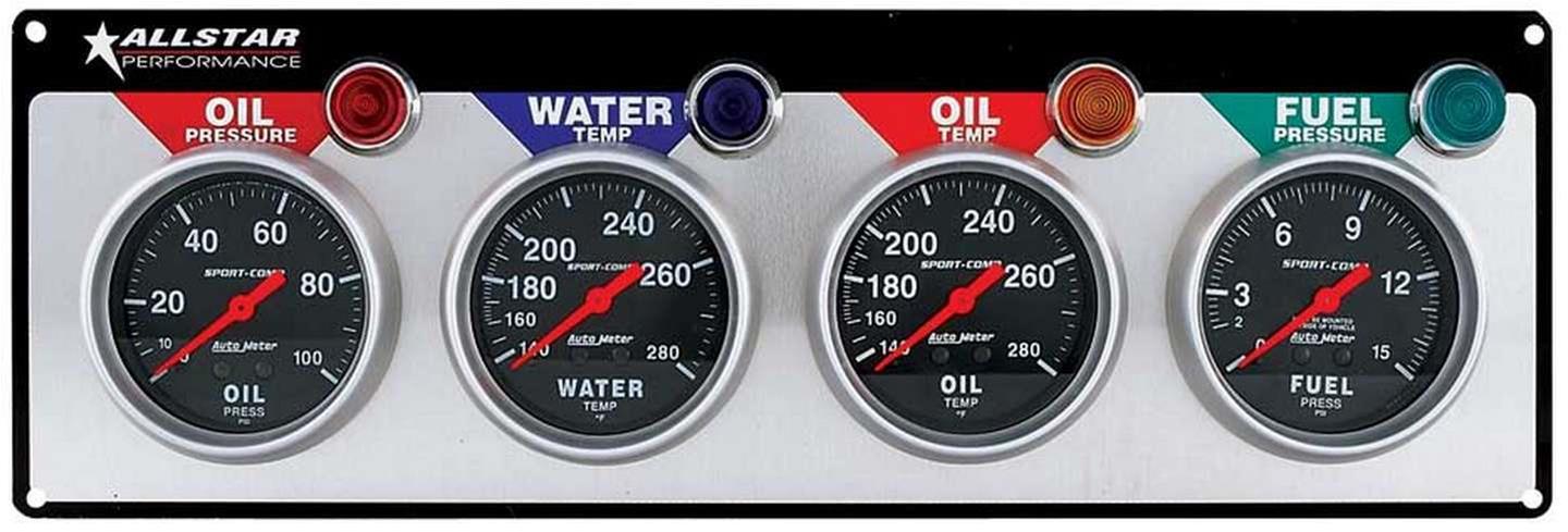Allstar Performance Gauge Panel Kits ALL80114