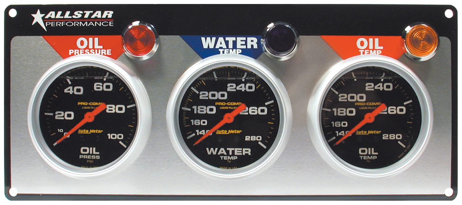 Allstar Performance Gauge Panel Kits ALL80122
