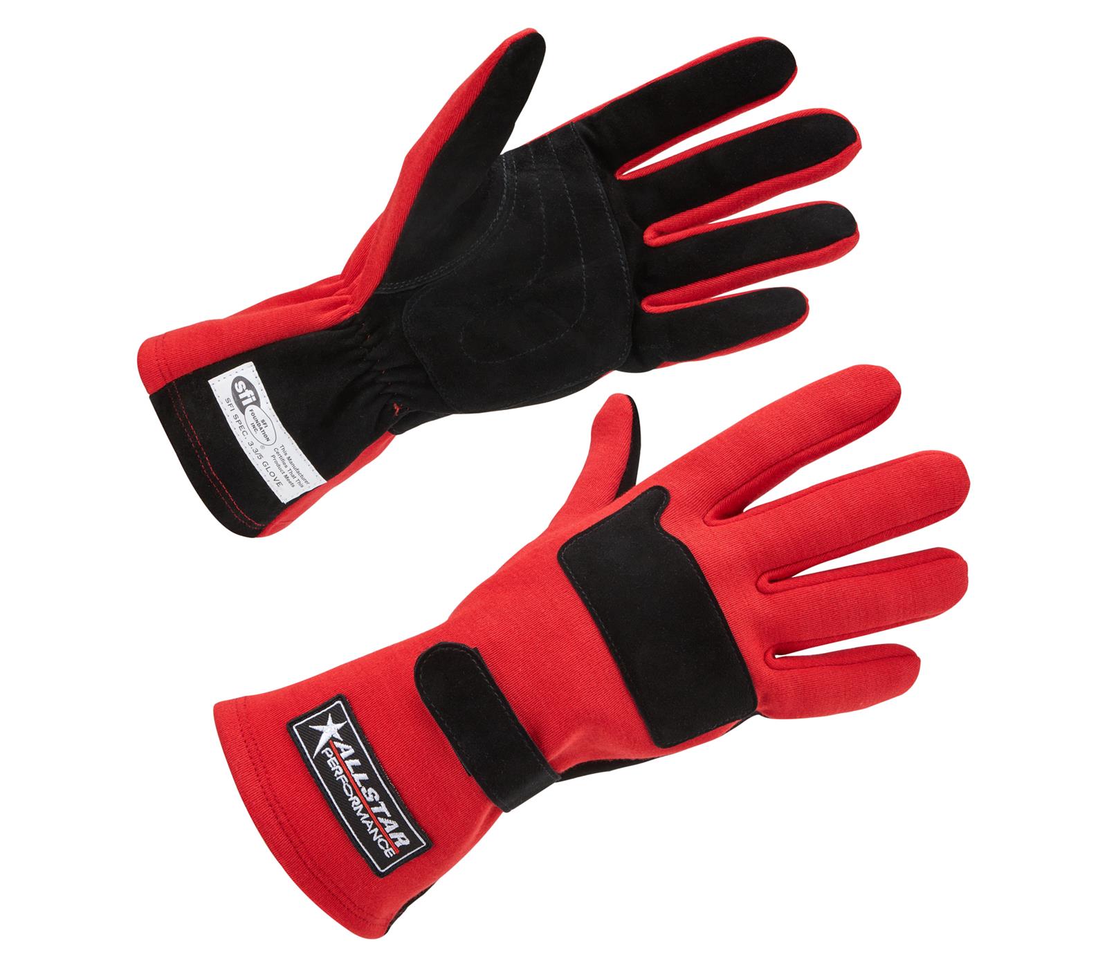 Allstar Performance Double-Layer SFI 3.3/5 Driving Gloves ALL915072