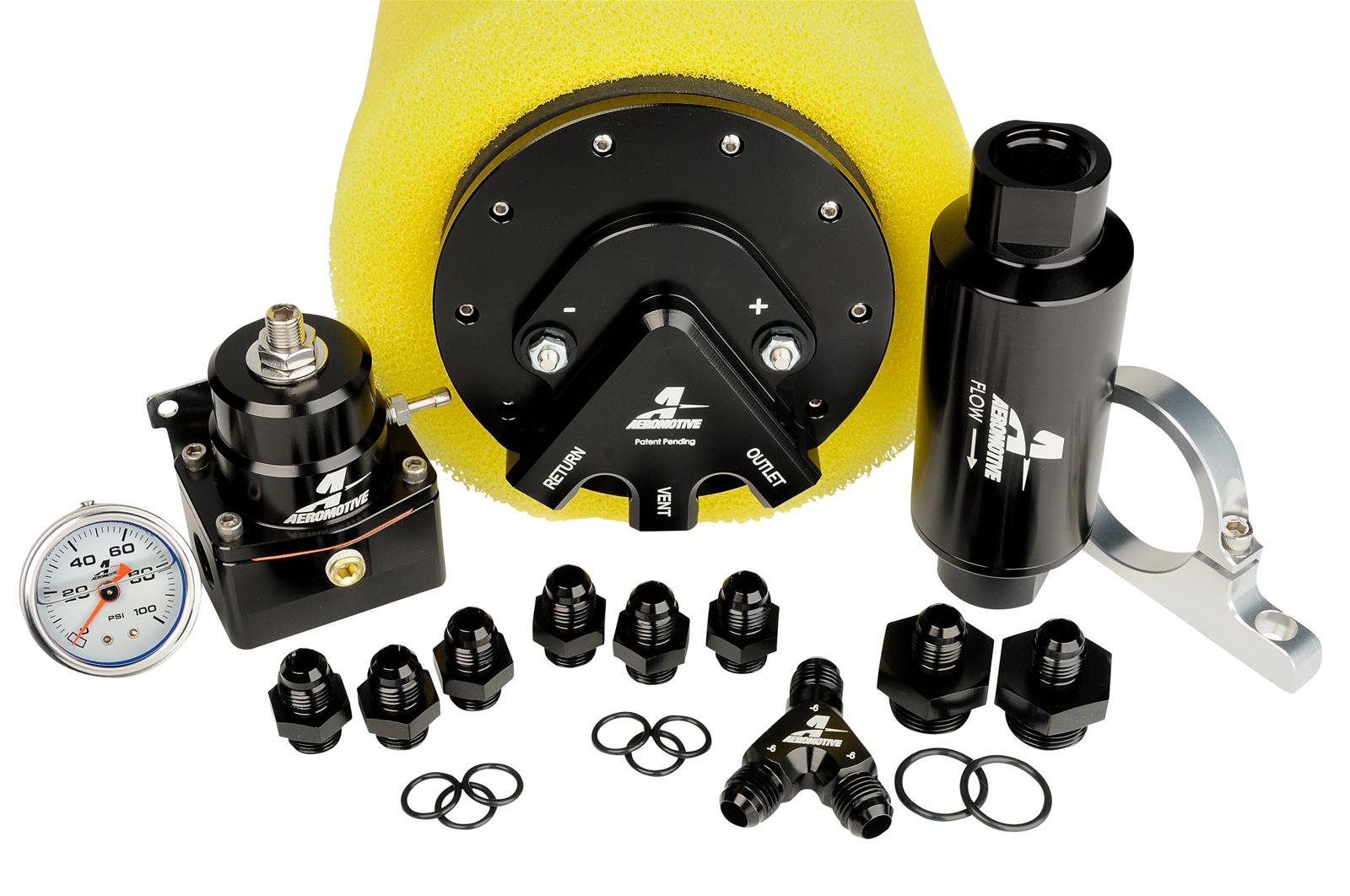 Aeromotive Phantom 200 Stealth EFI Dual Rail Fuel Systems 17165