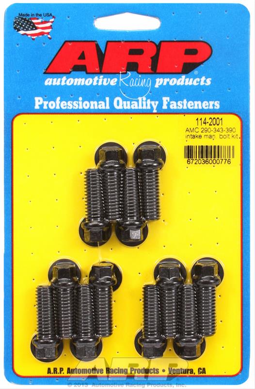 ARP Chromoly Intake Manifold Bolt Kits 114-2001