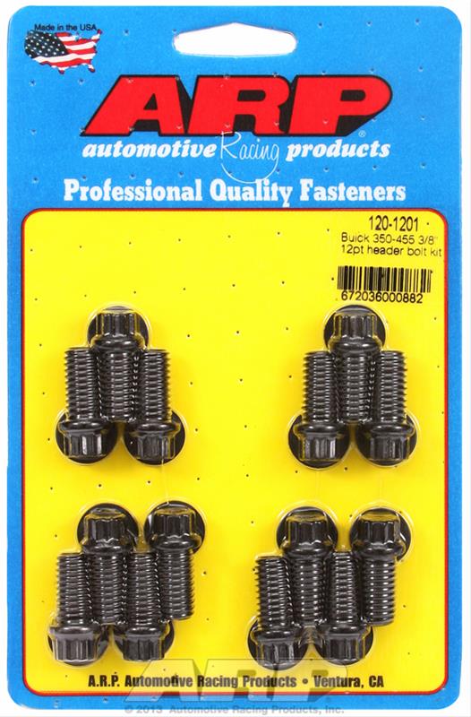 ARP Chromoly Header Bolt Kits 120-1201