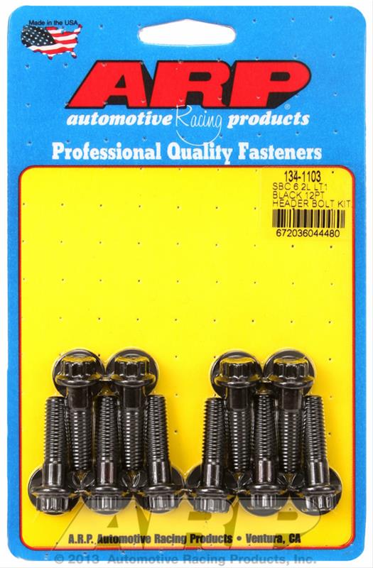 ARP Chromoly Header Bolt Kits 134-1103