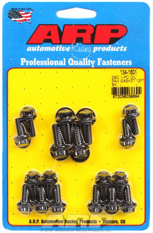 ARP Oil Pan Bolt Kits 134-1801