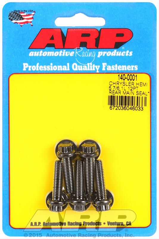 ARP Rear Motor Cover Fasteners 140-0001