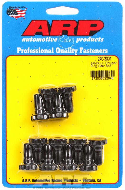 ARP Pro Series Ring Gear Bolts 240-3001
