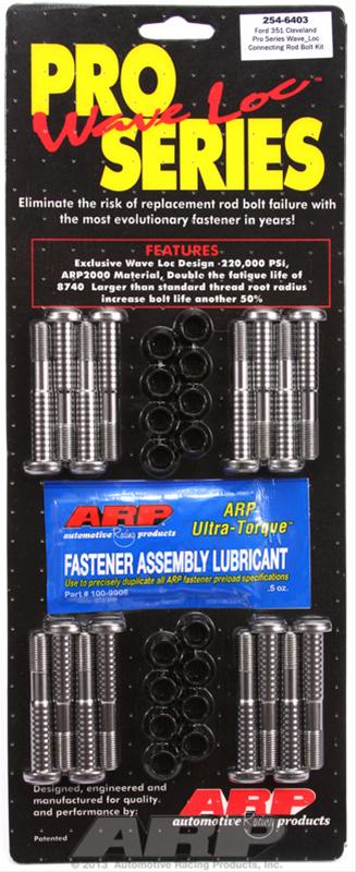 ARP Pro Series Wave-Loc Rod Bolts 254-6403