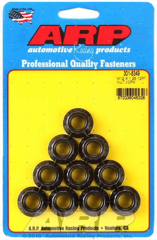 ARP 12-Point Nuts 301-8349