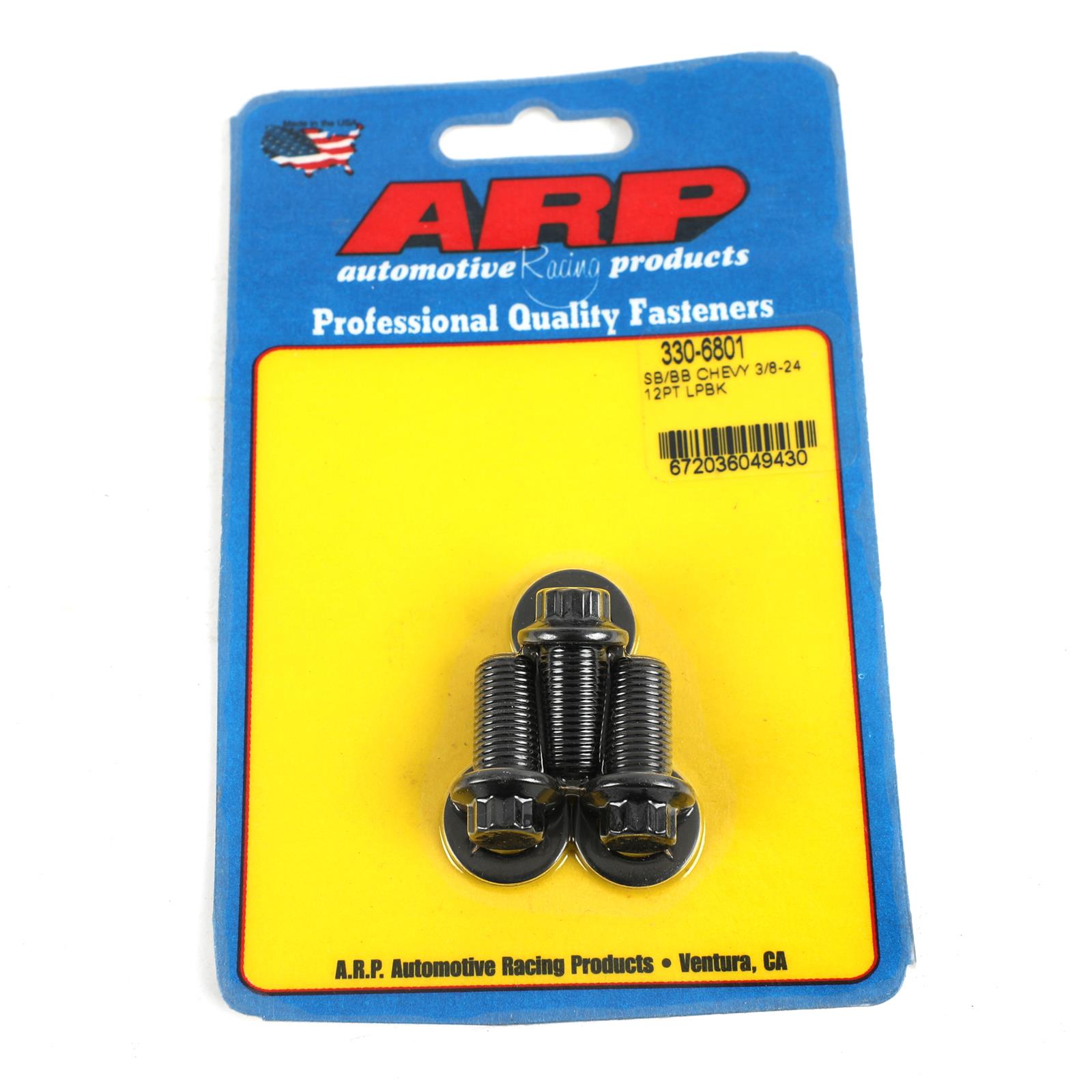 ARP Pulley Fasteners 330-6801