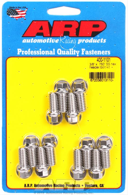 ARP Stainless Steel Header Bolts 400-1101