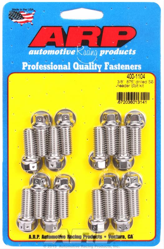 ARP Stainless Steel Header Bolts 400-1104