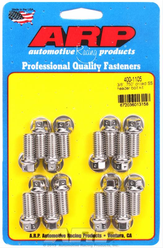 ARP Stainless Steel Header Bolts 400-1105