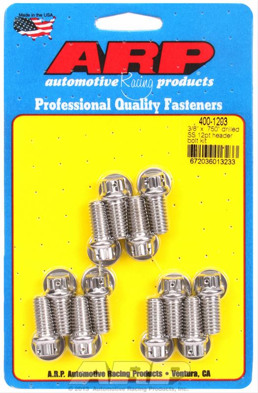 ARP Stainless Steel Header Bolts 400-1203