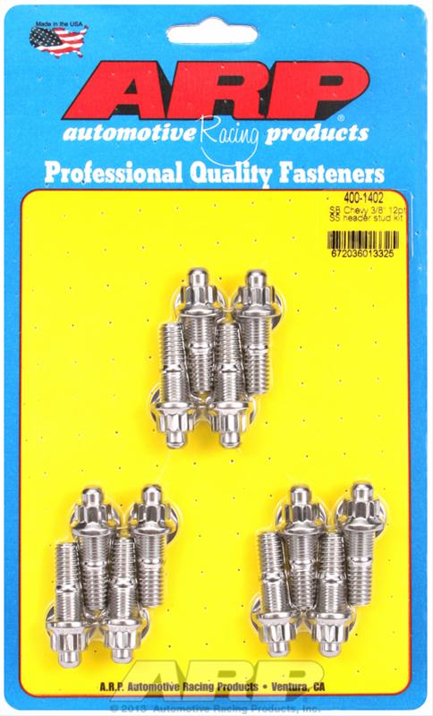ARP Stainless Steel Header Stud Kits 400-1402