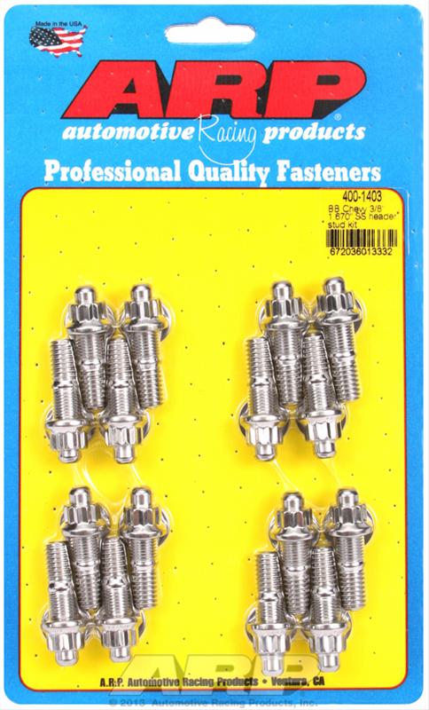 ARP Stainless Steel Header Stud Kits 400-1403