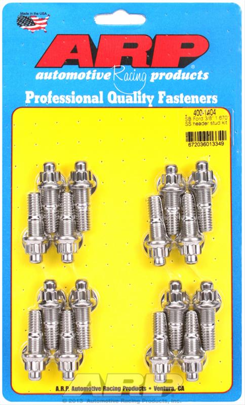 ARP Stainless Steel Header Stud Kits 400-1404