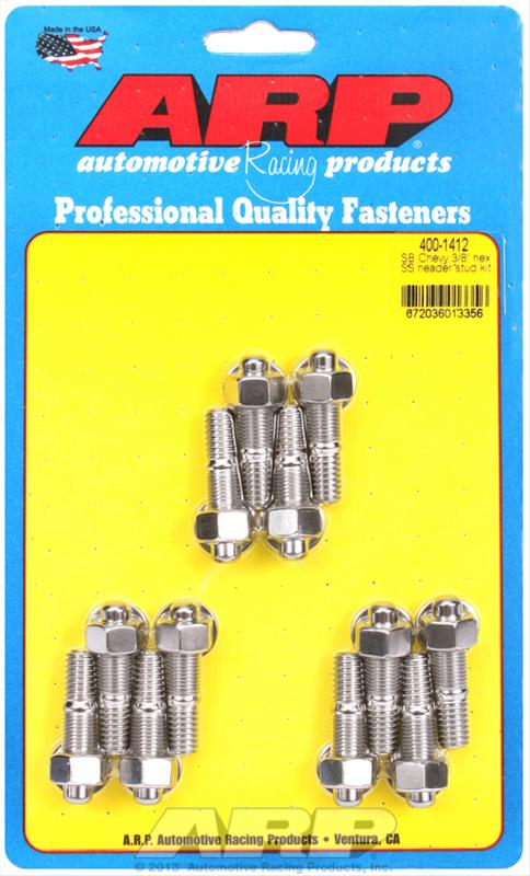ARP Stainless Steel Header Stud Kits 400-1412