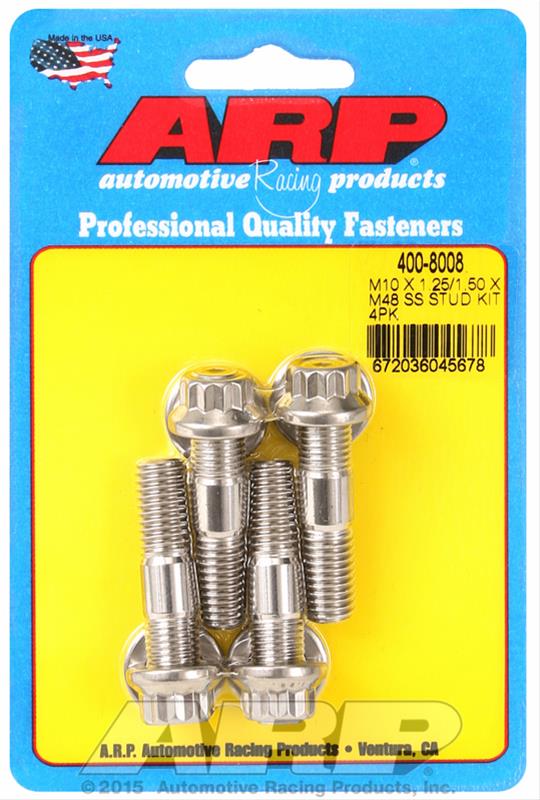 ARP Stainless Steel Accessory Studs 400-8008