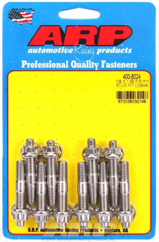 ARP Stainless Steel Accessory Studs 400-8024