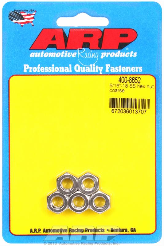 ARP Hex Nuts 400-8652