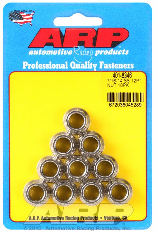 ARP 12-Point Nuts 401-8346