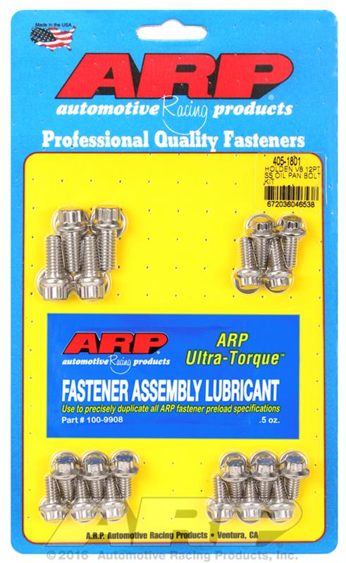 ARP Oil Pan Fasteners 405-1801