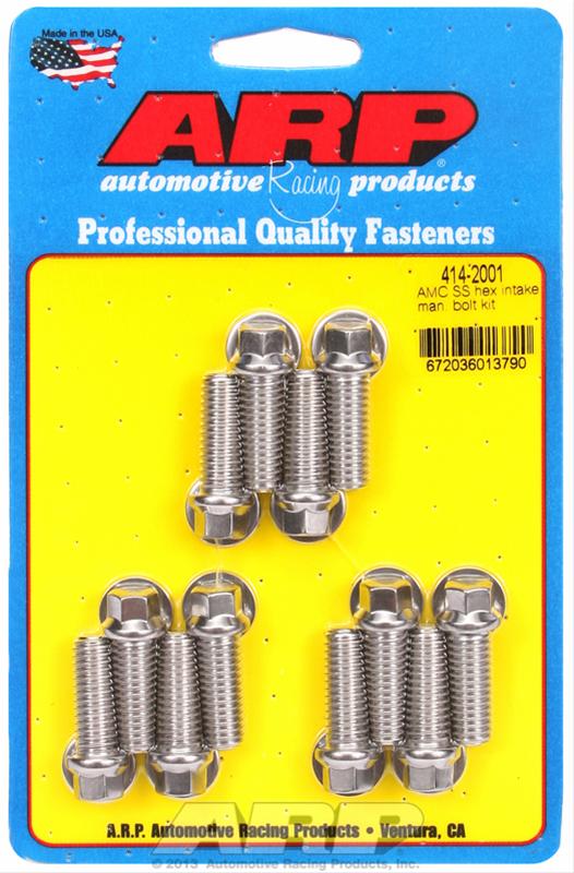 ARP Stainless Steel Intake Manifold Bolt Kits 414-2001