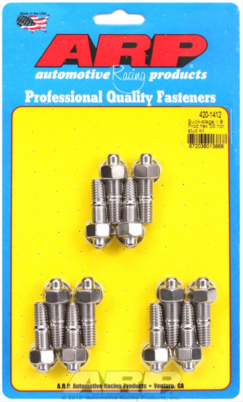 ARP Stainless Steel Header Stud Kits 420-1412