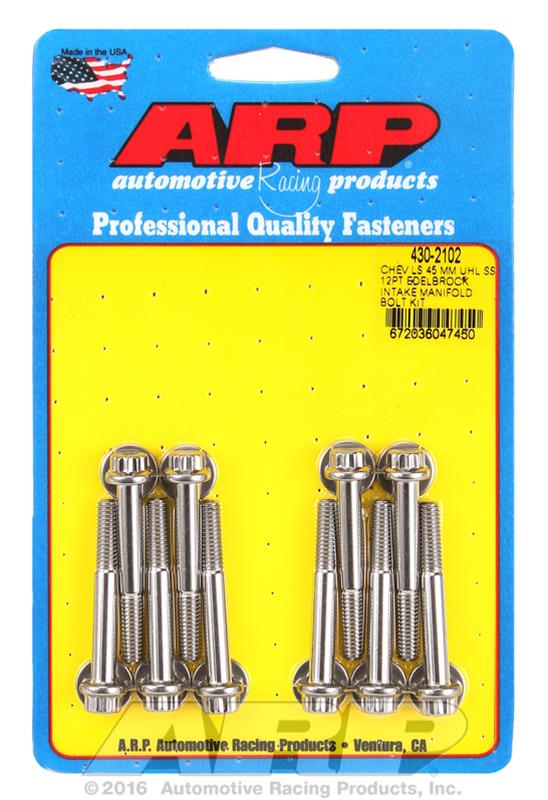 ARP Stainless Steel Intake Manifold Bolt Kits 430-2102