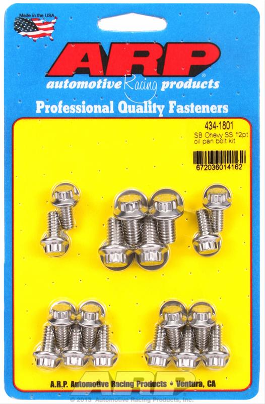 ARP Oil Pan Bolt Kits 434-1801