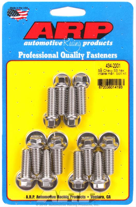 ARP Stainless Steel Intake Manifold Bolt Kits 434-2001
