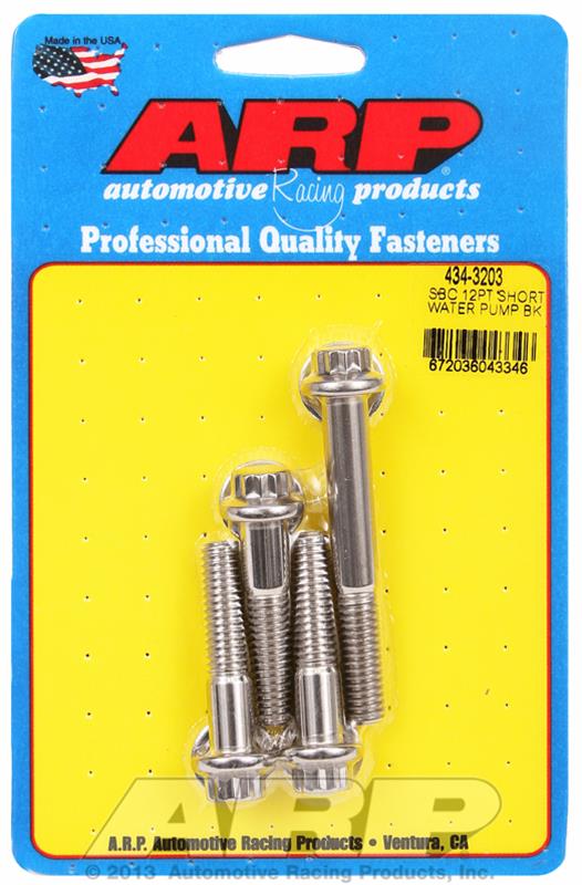 ARP Water Pump Bolt Kits 434-3203