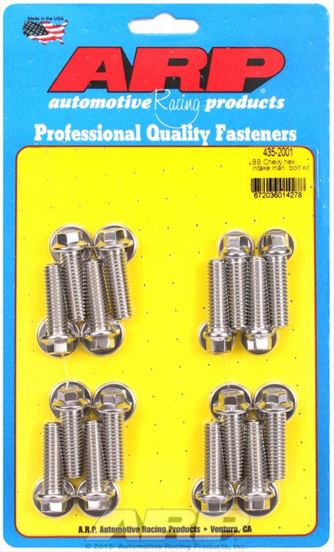 ARP Stainless Steel Intake Manifold Bolt Kits 435-2001