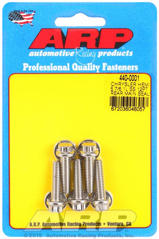 ARP Rear Motor Cover Fasteners 440-0001