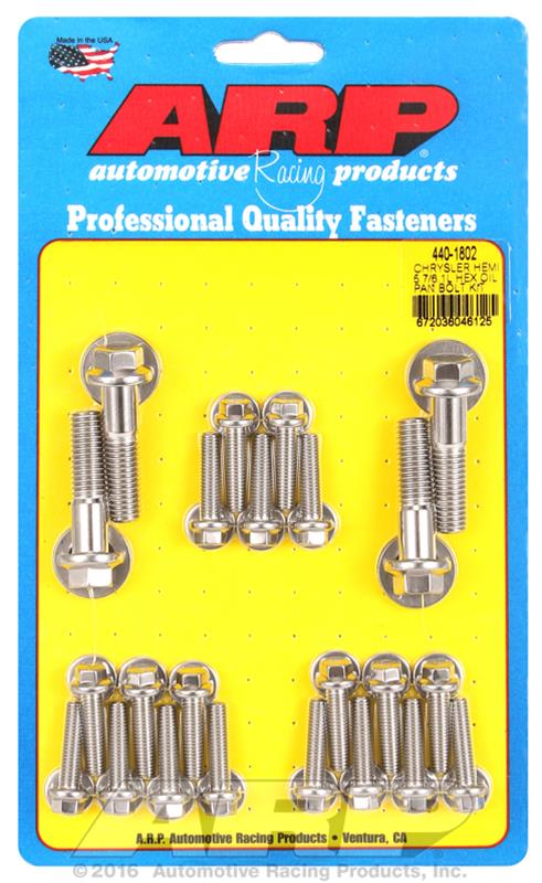ARP Oil Pan Bolt Kits 440-1802