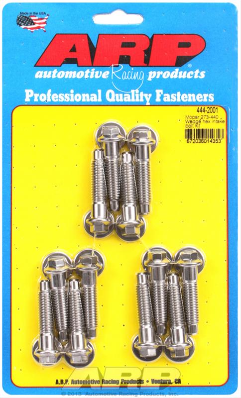 ARP Stainless Steel Intake Manifold Bolt Kits 444-2001