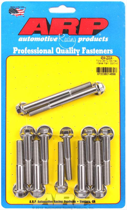 ARP Stainless Steel Intake Manifold Bolt Kits 454-2004