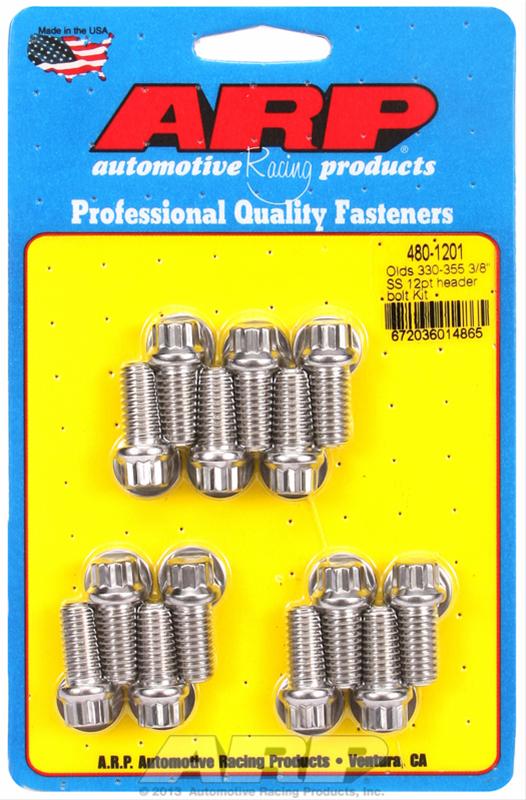 ARP Stainless Steel Header Bolts 480-1201