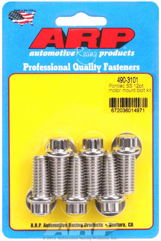 ARP Motor Mount Bolt Kits 490-3101