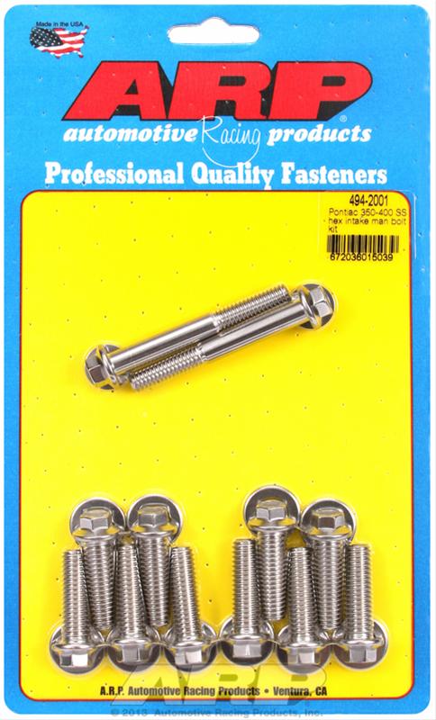 ARP Stainless Steel Intake Manifold Bolt Kits 494-2001