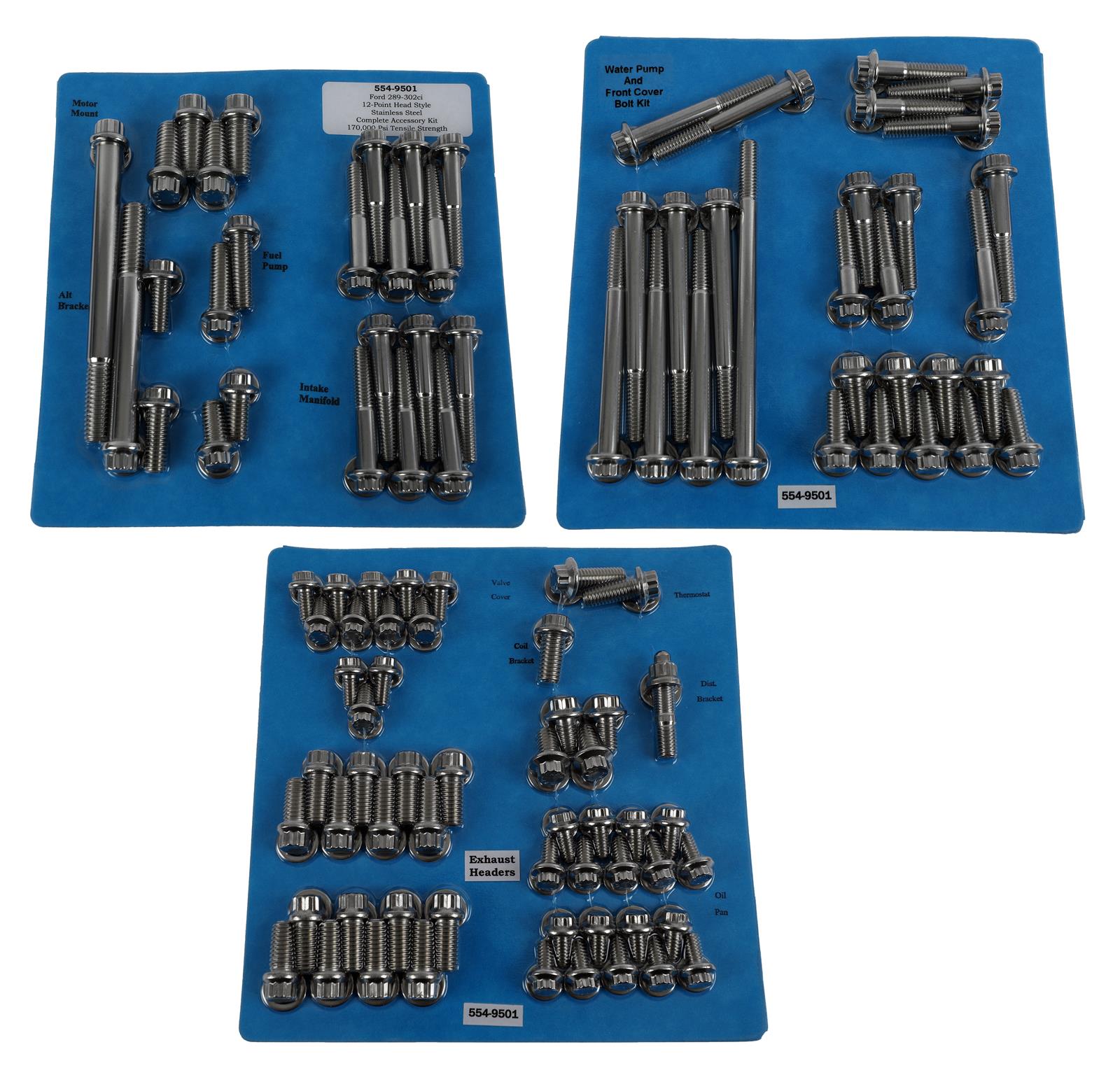 ARP Engine Bolt Kits 554-9501