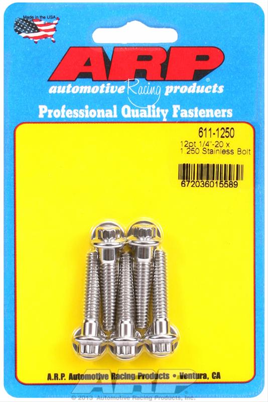 ARP Stainless Steel Bolts 611-1250
