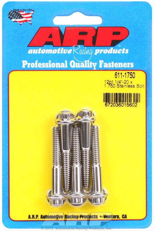 ARP Stainless Steel Bolts 611-1750