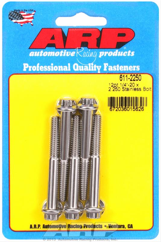 ARP Stainless Steel Bolts 611-2250