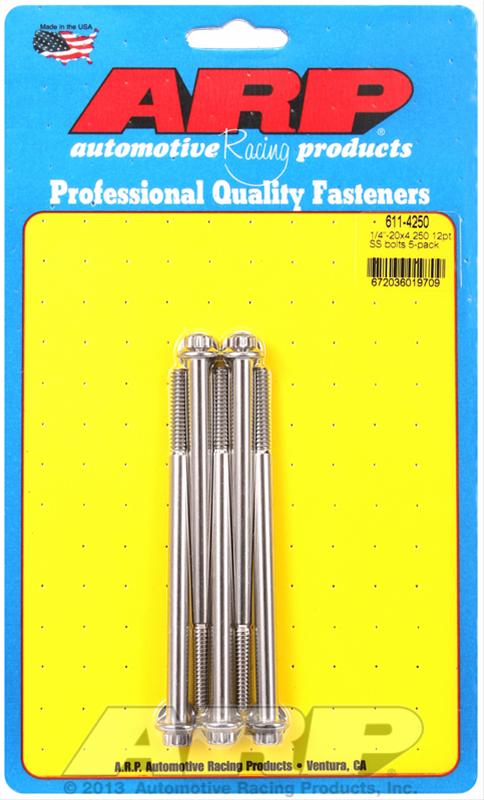 ARP Stainless Steel Bolts 611-4250