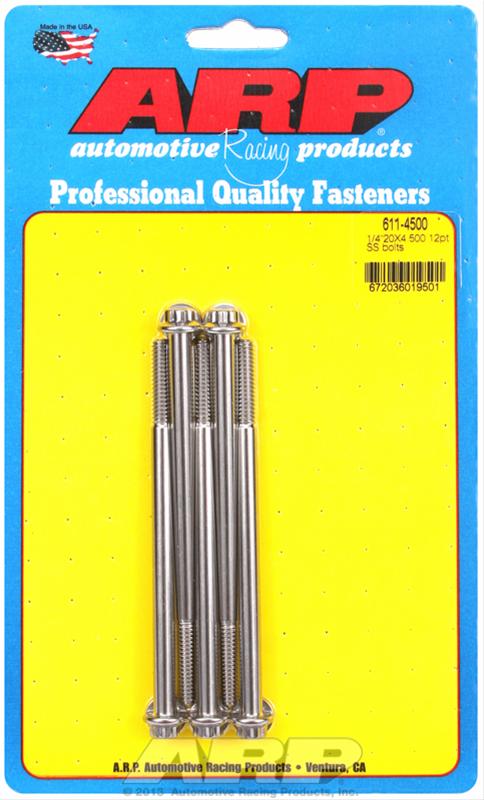 ARP Stainless Steel Bolts 611-4500