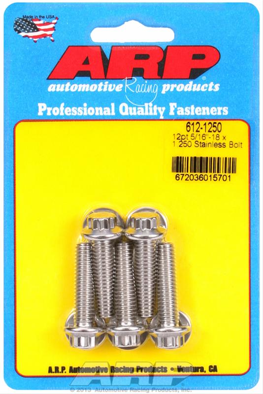 ARP Stainless Steel Bolts 612-1250
