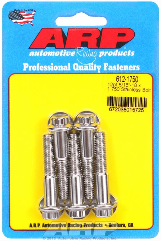 ARP Stainless Steel Bolts 612-1750